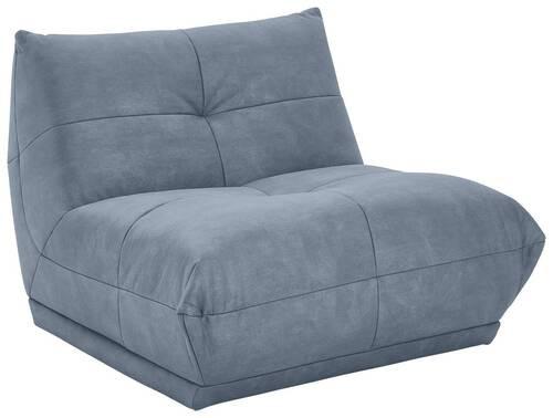 Modul Sofa Giselle 2er Sofa B: 105 Cm Blaugrau - Blaugrau, Trend, Textil (105/80/112cm) - Livetastic