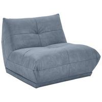 Modul Sofa Giselle 2er Sofa B: 105 Cm Blaugrau - Blaugrau, Trend, Textil (105/80/112cm) - Livetastic