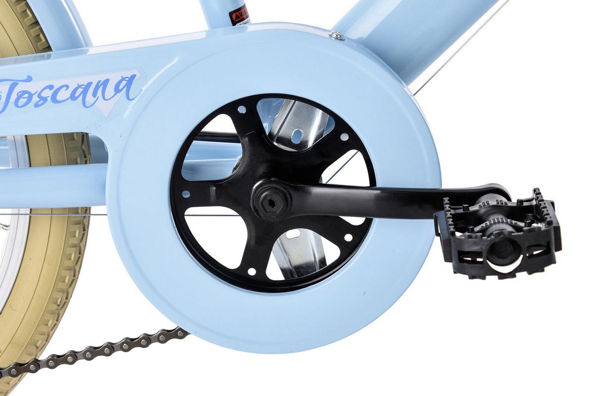Kinderfahrrad Kinderrad 20'' Toskana 634k - Blau, Basics, Metall (180/70/80cm) - Da Capo