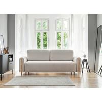 Schlafsofa Arcadova Beige B: 244cm - Eichefarben/Beige, Design, Textil (244/97/97cm) - MID.YOU