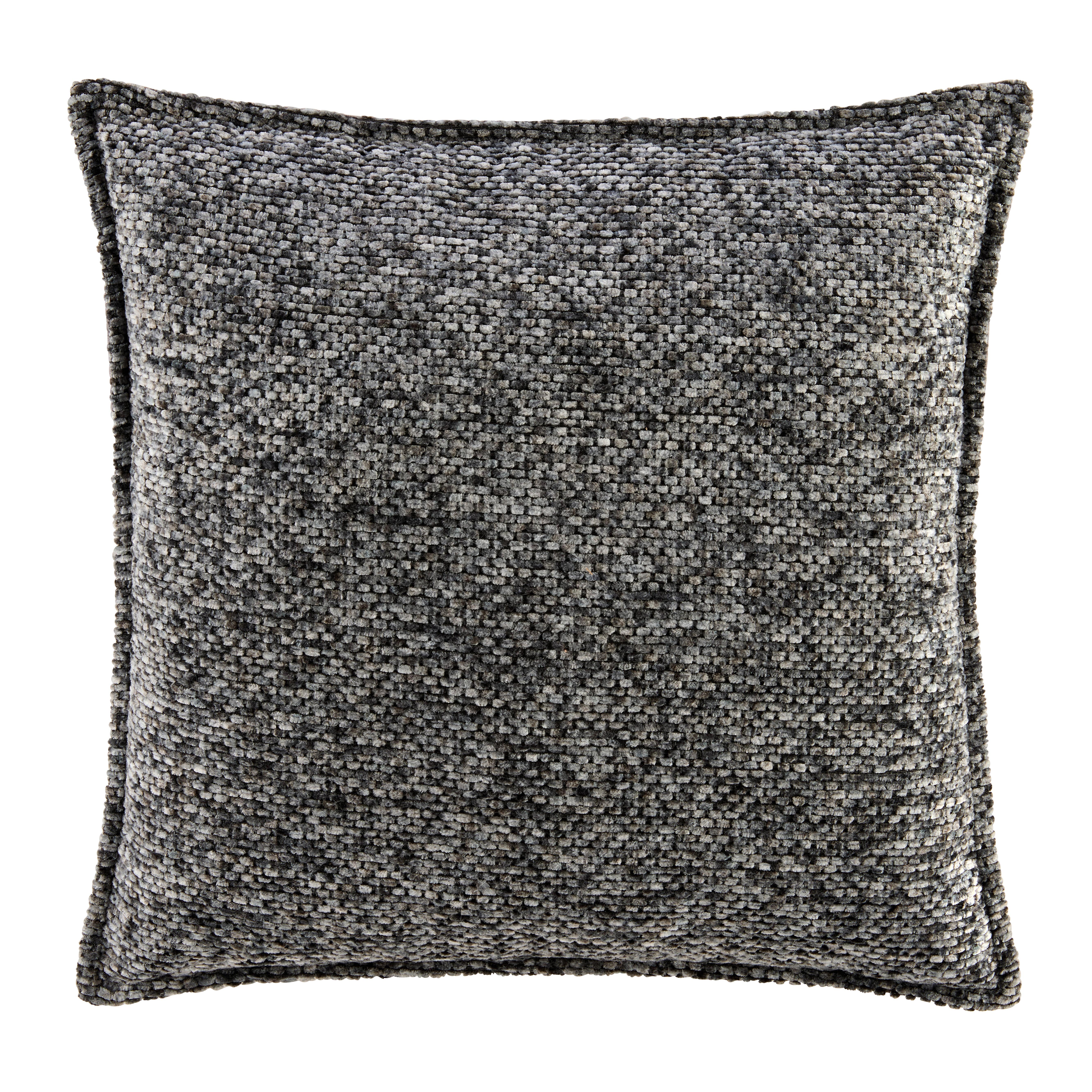 Zierkissen Alena - Anthrazit, MODERN, Textil (45/45cm) - Luca Bessoni