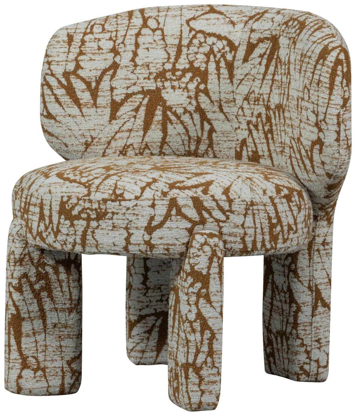 Sessel Upke Braun Naturfarben B: 75cm - Braun/Naturfarben, Design, Textil (75/76/69cm) - Livetastic