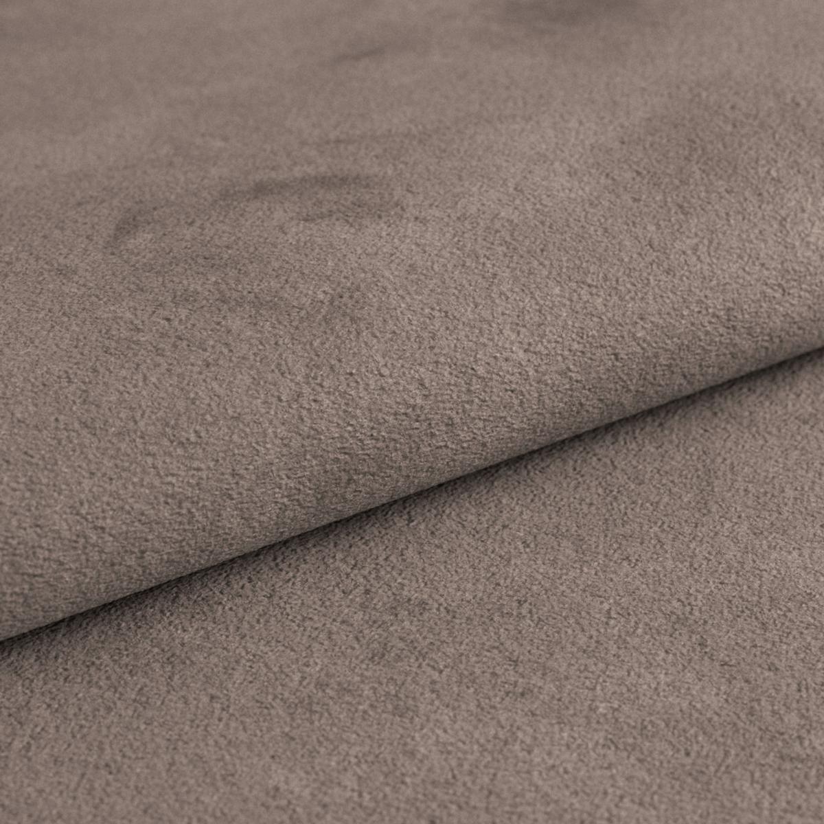 Trojmiestna pohovka PESCARA, hnedá - hnedá/čierna, Modern, textil (221/105/98cm)