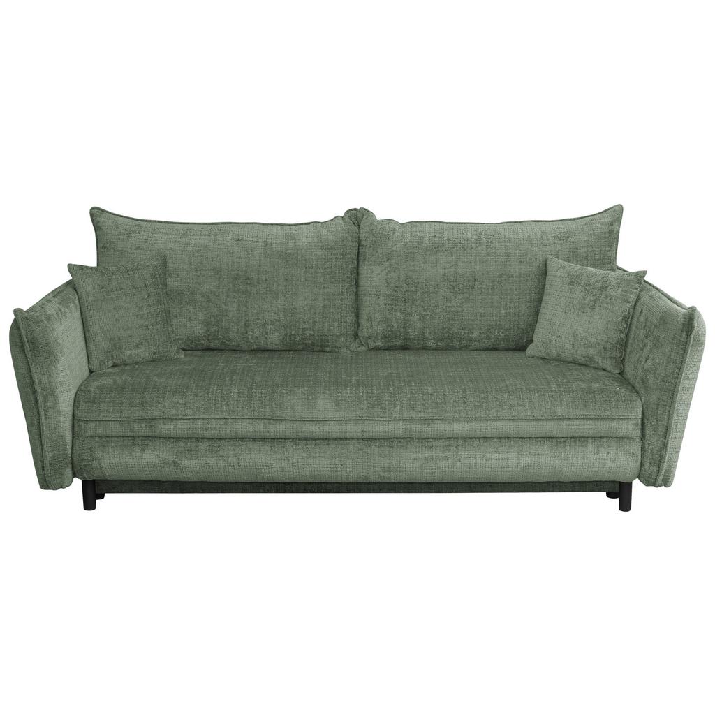 Schlafsofa Kairo Grün, Lf: ca. 190x150cm