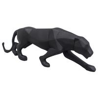 Dekorační panter PANTHER - černá, plast (24,5/7,5/4cm) - Mömax