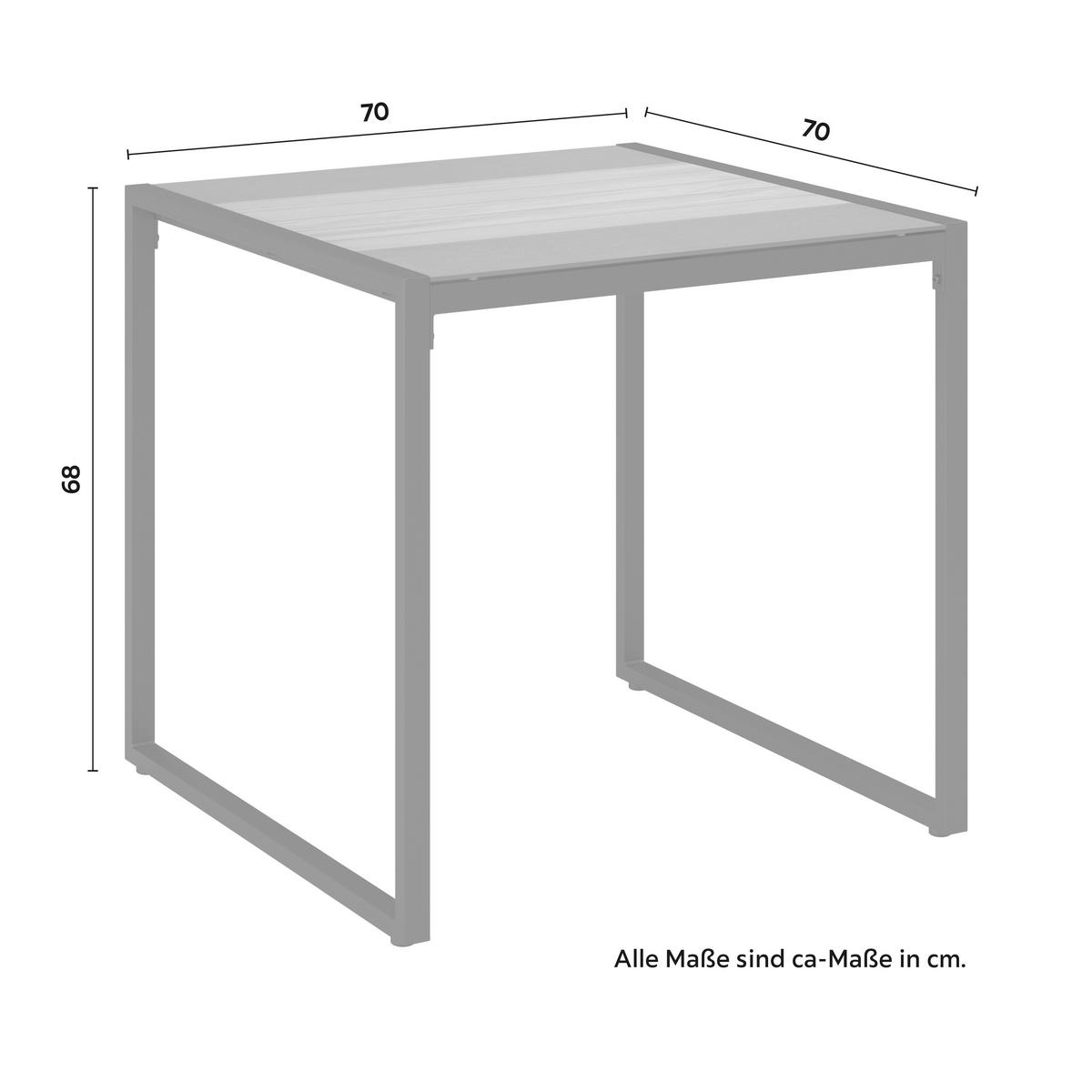 JEDÁLENSKÁ TERASOVÁ SÚPRAVA PAULINA - čierna/svetlosivá, Modern, kov/textil (181/73/65cm) - Bessagi Garden