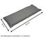 Bankauflage Premium T: 120 cm Grau - Grau, Basics, Textil (45/8-9/120cm) - Ambia Garden Bankauflage Premium T: 120 cm Grau - Grau, Basics, Textil (45/8-9/120cm) - Ambia Garden