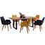 Esstisch Rockford - Eichefarben/Schwarz, MODERN, Holz/Metall (200/77/100cm) Esstisch Rockford - Eichefarben/Schwarz, MODERN, Holz/Metall (200/77/100cm)