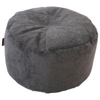 Sedací vak DROPS, 40L, sivá - šedá, Moderní, textil (45/25/45cm) - Ondega