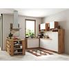 Eckküche Hilde Winkelküche 280 cm - Wildeiche/Weiß, Design, Holzwerkstoff (280/172cm) - Respekta