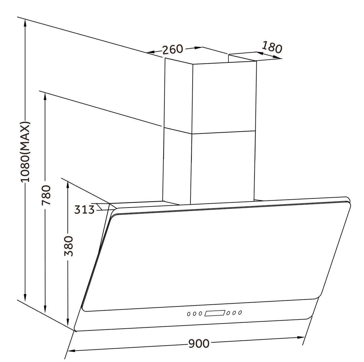 Küchenzeile Premium mit Geräten 270 cm Weiß/Eiche Dekor Modern - Eichefarben/Weiß, MODERN, Holzwerkstoff (270cm) - Respekta
