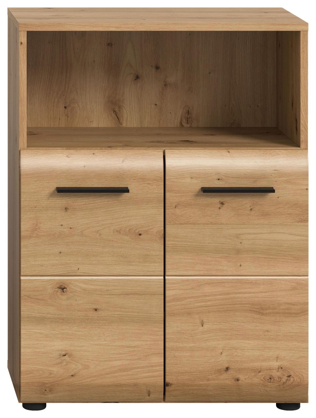 Midischrank Ice Eiche Artisan Dekor B: 60cm - Eiche Artisan, Basics, Holzwerkstoff (60/80/30cm) - MID.YOU