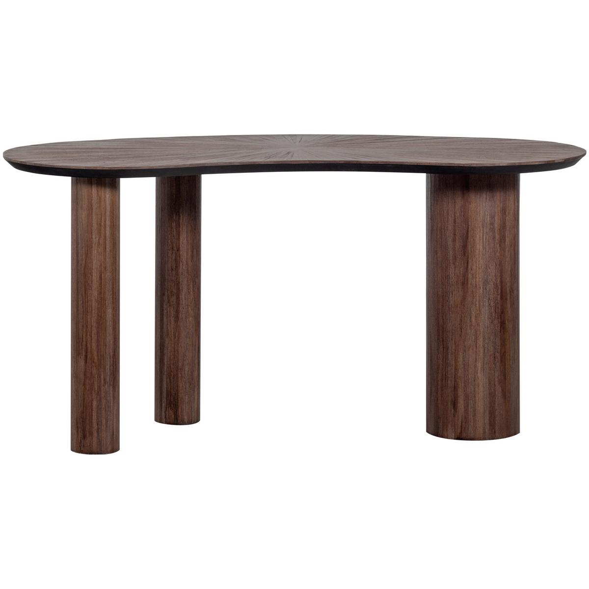 Schreibtisch Sun Braun B: 150 cm - Braun, MODERN, Holz (150/62/76cm) - Livetastic