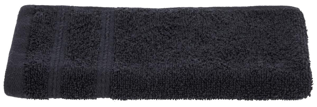 RUČNÍK PRO HOSTY Melanie, 30/50cm, černá - černá, textil (30/50cm) - Modern Living