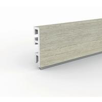 Sockelleiste Doellken Cubica60 Groda - Hellbraun, Basics, Kunststoff (250/1.3/6cm)