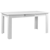 ESSTISCH BIRMINGHAM 80B - Weiß, MODERN, Holzwerkstoff (160-200/80/75cm) - P & B