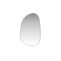 Spiegel Askersund Silberfarben B: 40 cm - Silberfarben, MODERN, Glas/Metall (40/65/3cm) - Livetastic