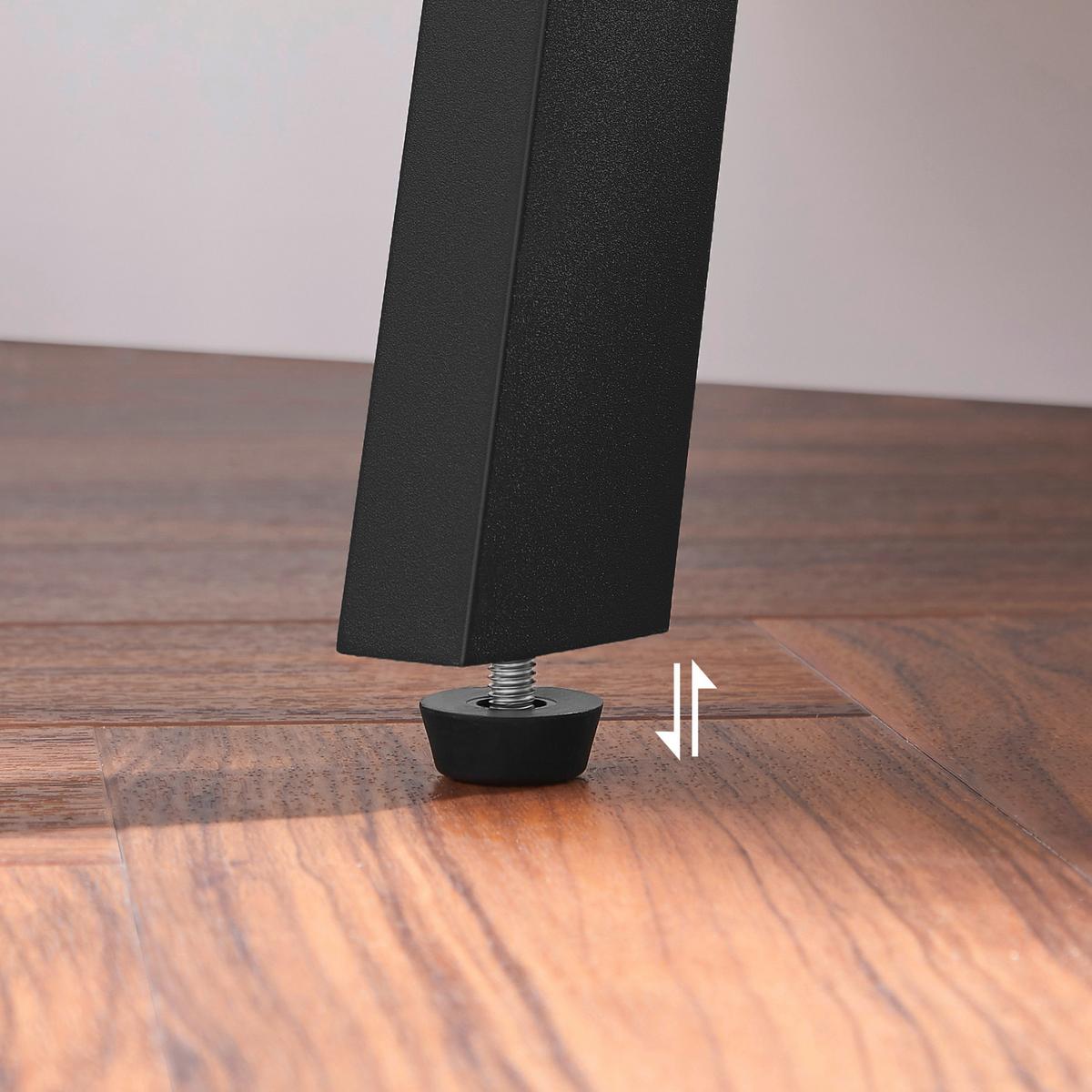 Odkládací stolek hnědá, černá - černá/hnědá, Trend, kov/kompozitní dřevo (42/35/52cm) - Boxxx