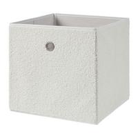 skládací krabice TEDDY -EXT- - bílá, Moderní, karton/textil (30/30/30cm) - Mömax