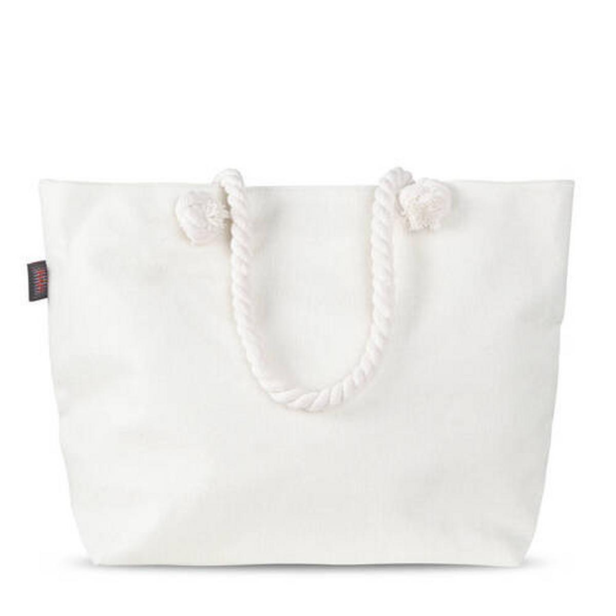 Strandtasche Parada Blau Petrol 43x60 Cm - Blau/Petrol, Trend, Textil (43/60cm)