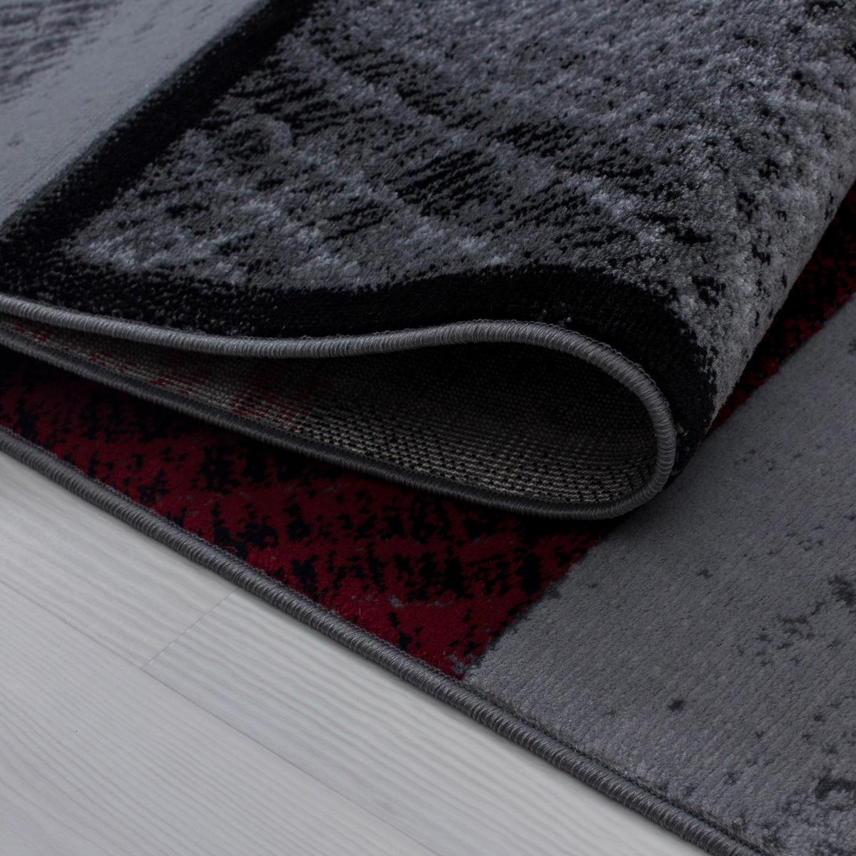 Teppich Läufer Rot Plus 80x300 cm - Rot, Design, Textil (80/300cm)