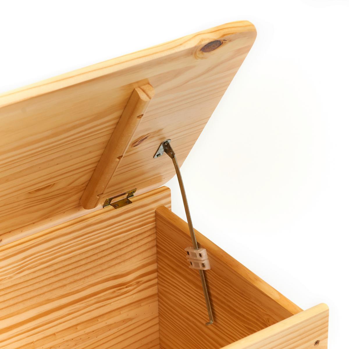 TRUHE Naturfarben B: 73 cm - Naturfarben, Basics, Holz (73/45/39,5cm) - Zeller Present