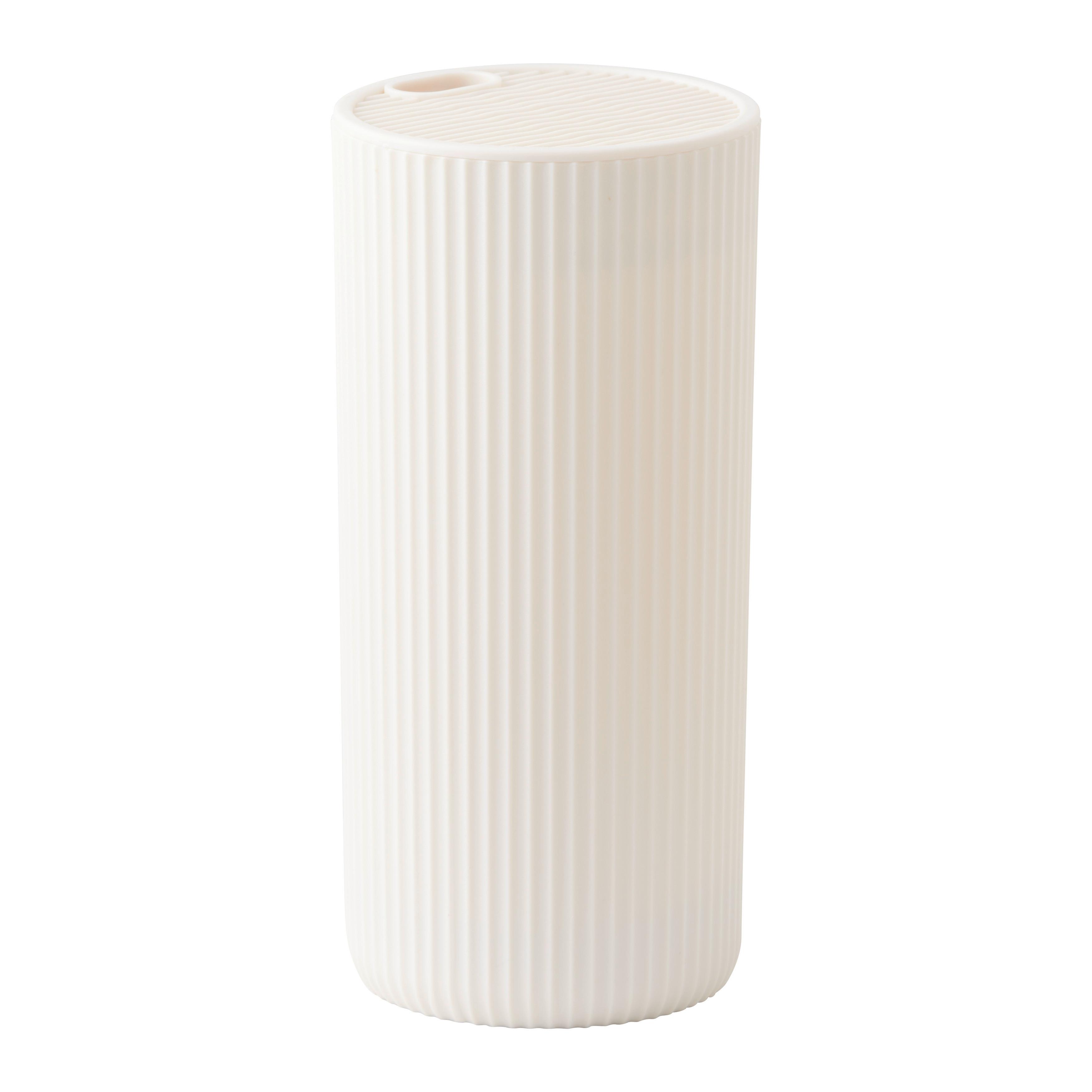 Stojan na nože BETTY - béžová, Modern, plast (11/23,9cm) - Mömax