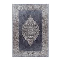 Flachwebteppich Fiesta - Schwarz, Design, Textil (200/290cm) - Novel