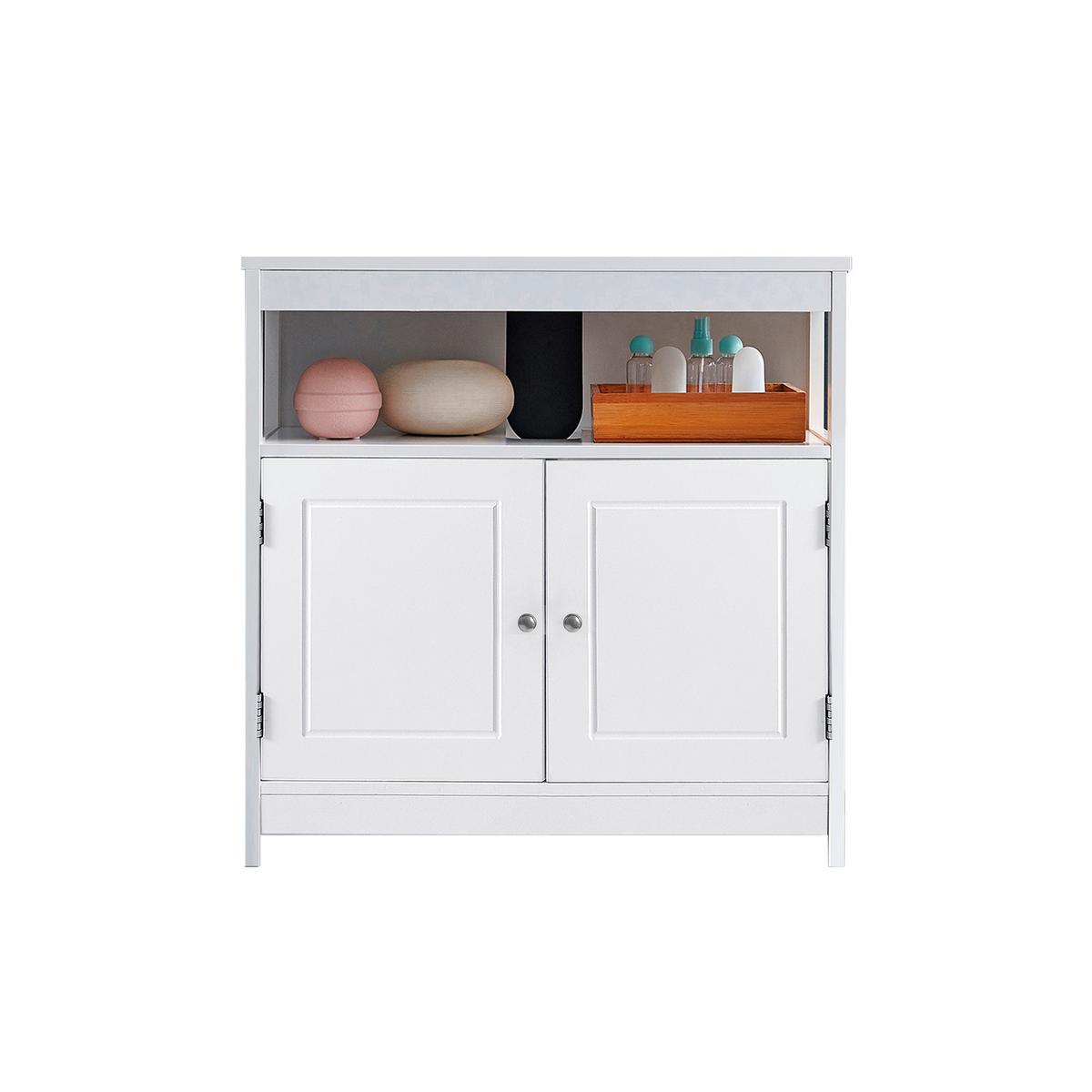 Waschbeckenunterschrank Washbasin Cabinet - Weiß, MODERN, Holzwerkstoff (60/60/30cm) - MID.YOU