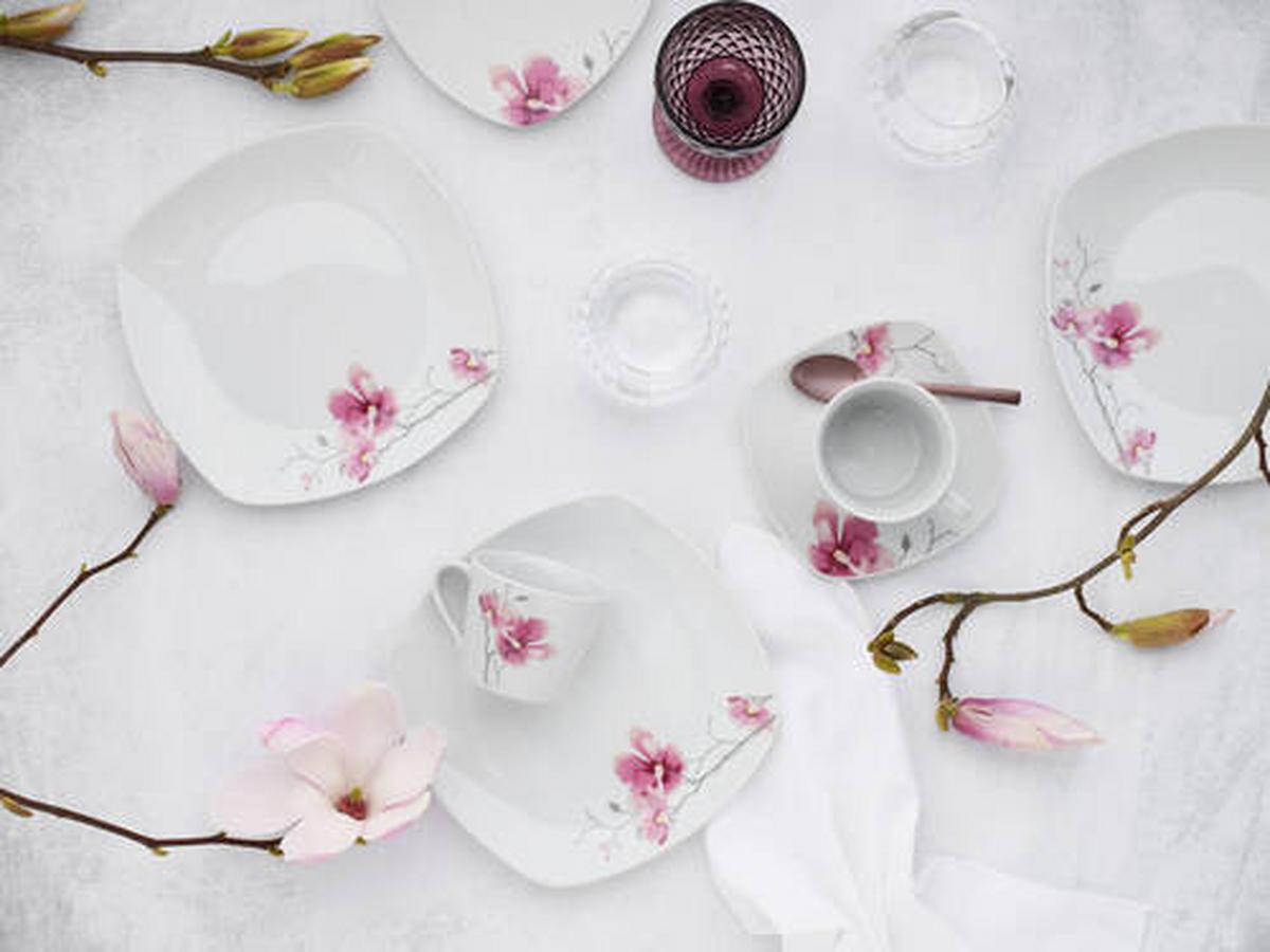 Jídelní souprava 20194 - bílá, Trend, keramika - Creatable