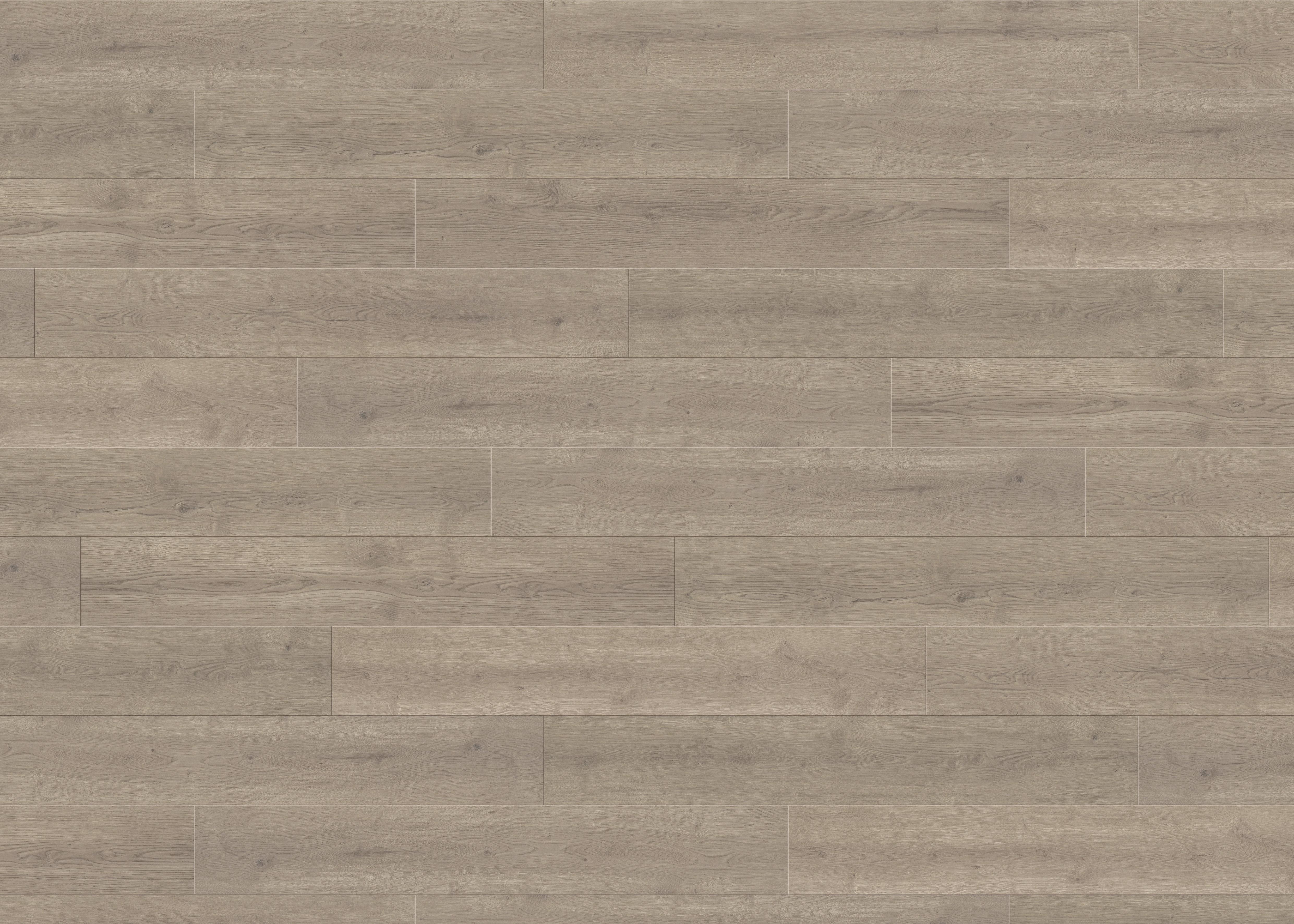 Laminatboden Landhausdiele 4v Eiche Langley - Graubraun, Basics, Holzwerkstoff (19.3/128.2cm) - Living by HARO