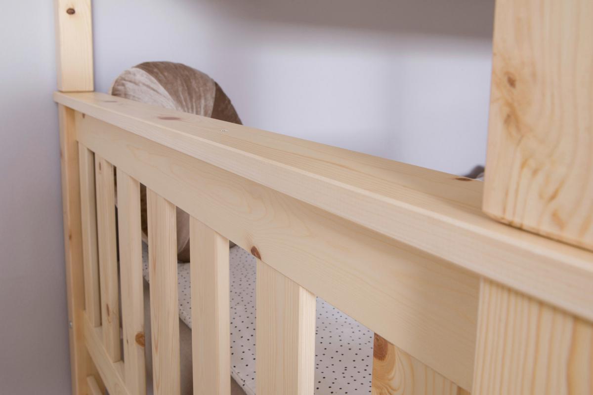 Etagenbett 976080 Sammy - Naturfarben, MODERN, Holz (90/200cm) - MID.YOU