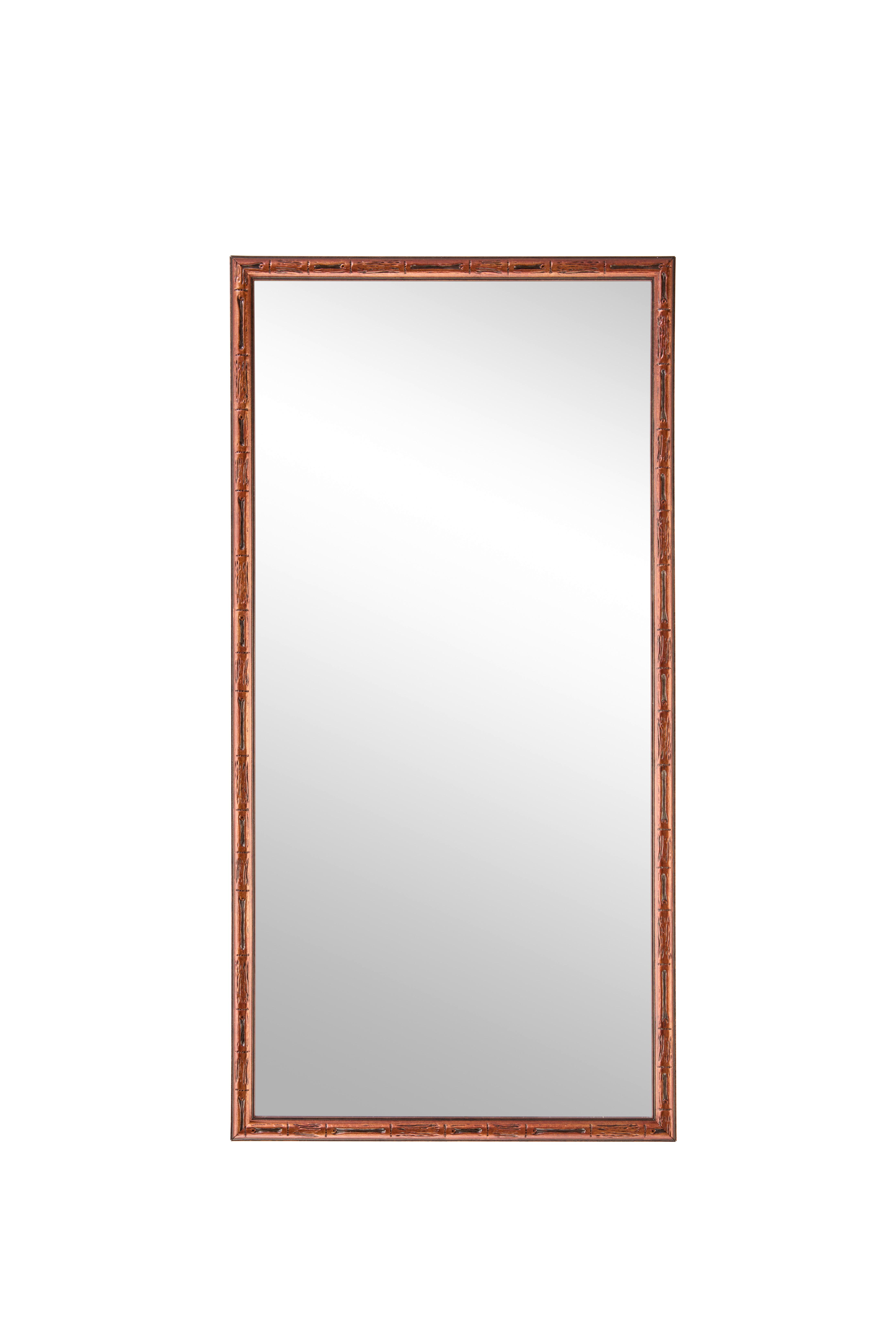 Spiegel Lubny II Kupfer Kupferfarben BxH: 90x46 cm - Kupferfarben, MODERN, Glas/Kunststoff (90/46cm)