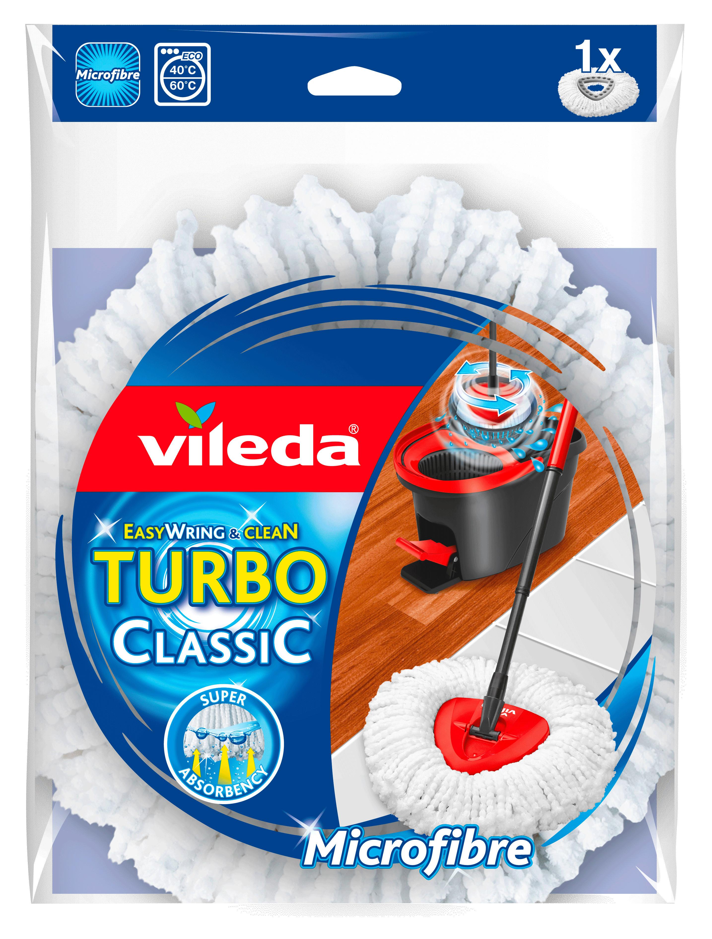 Felmosóhuzat Easy Wring&clean Classic Pót - Konventionell, műanyag/textil - Vileda