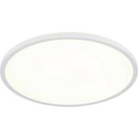 LED-Deckenleuchte Nuala - Weiß, MODERN, Kunststoff (42/2,8cm) - Luca Bessoni
