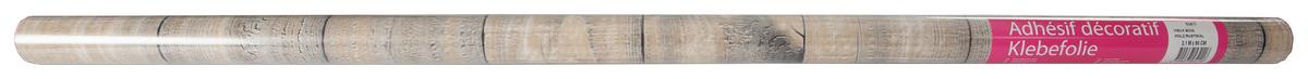 Klebefolie Holzdielen-Optik Braun Basic-Line 90x210 cm - Taupe/Braun, KONVENTIONELL, Kunststoff (90/210cm)
