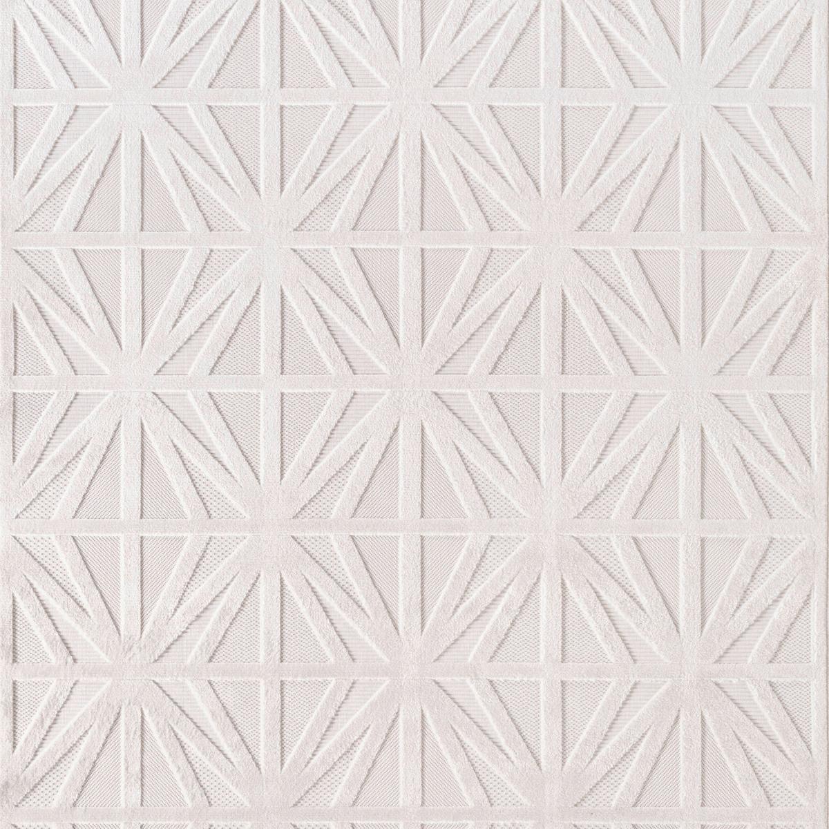 Flachwebteppich, Creme Doha - Creme, Design, Textil (80/150cm)
