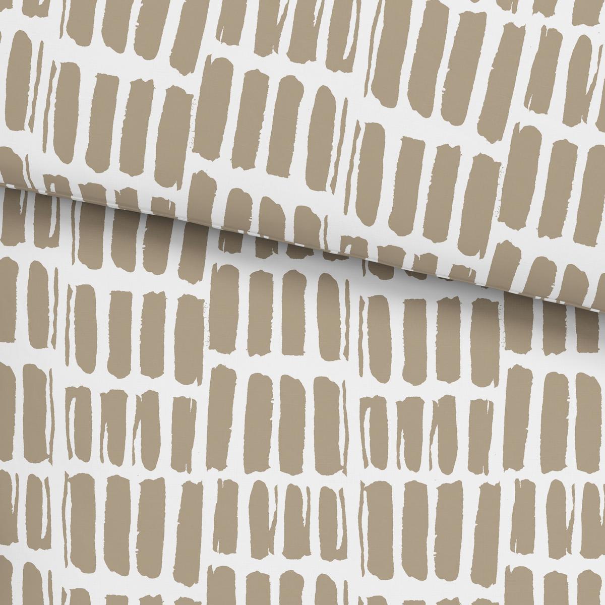Posteľná bielizeň Adam, 70/90 140/200cm - biela/béžová, Modern, textil (140/200cm) - Mömax