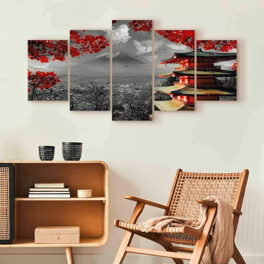 Leinwandbild Adventure Multicolor B: 100 Cm