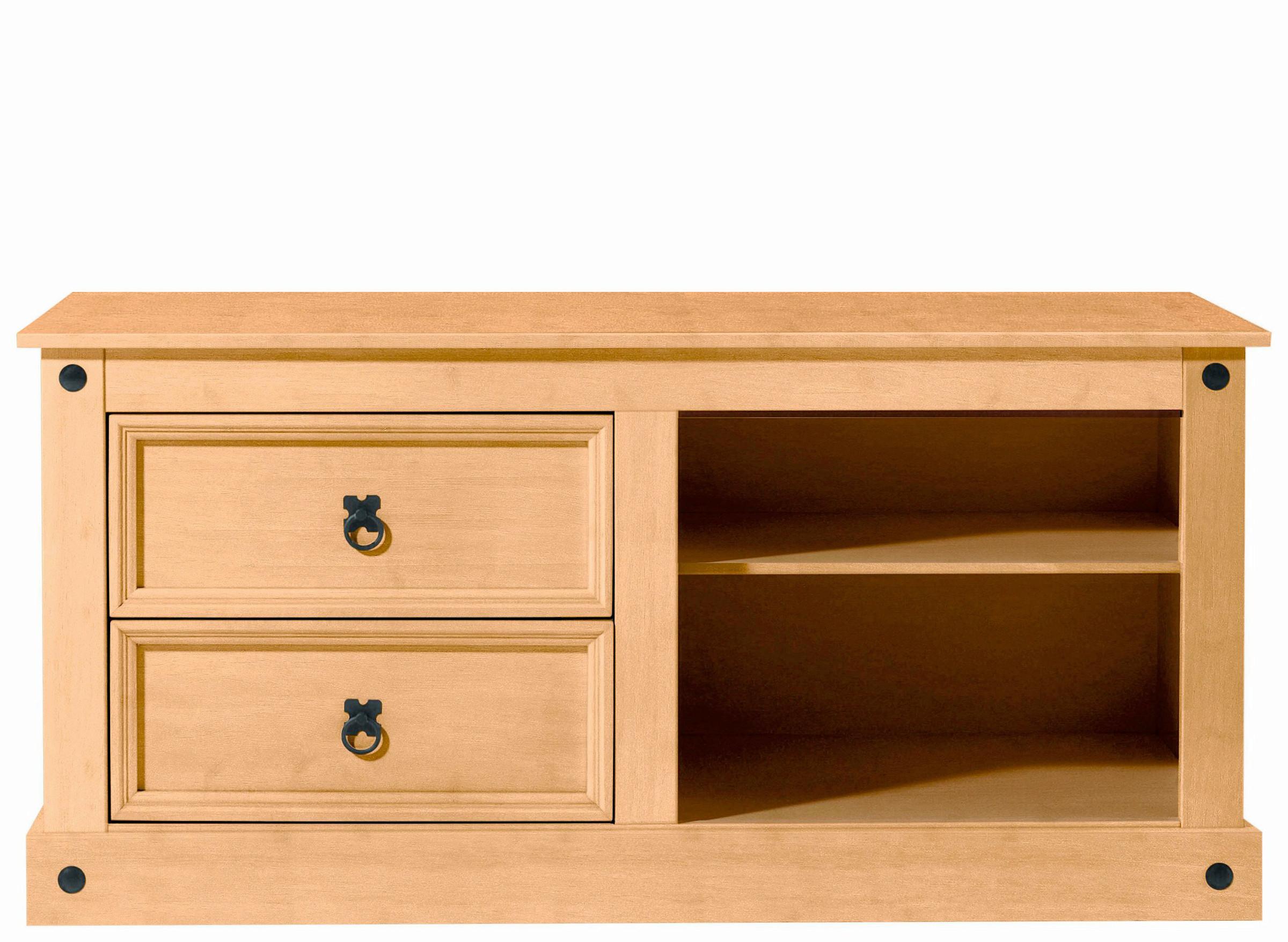 Lowboard Mexico Naturfarben B: 120 cm - Naturfarben, Design, Holzwerkstoff (120/57/50cm) - MID.YOU