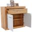 Kommode Malta - Eichefarben/Weiß, MODERN, Holzwerkstoff (96,4/86/39,9cm) Kommode Malta - Eichefarben/Weiß, MODERN, Holzwerkstoff (96,4/86/39,9cm)
