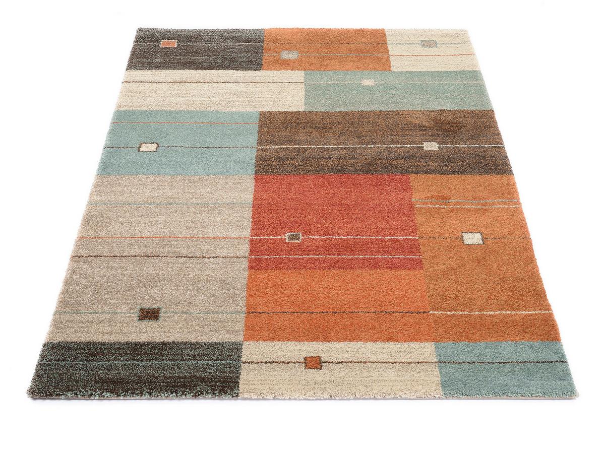 Webteppich Terra Cotta Palazzo Alto 65x130 cm - Terracotta, Design, Textil (65/130cm) - Novel