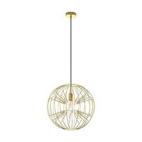 Hängeleuchte 98689* Okinzuri - Messingfarben/Schwarz, Design, Metall (45/110cm) - Eglo