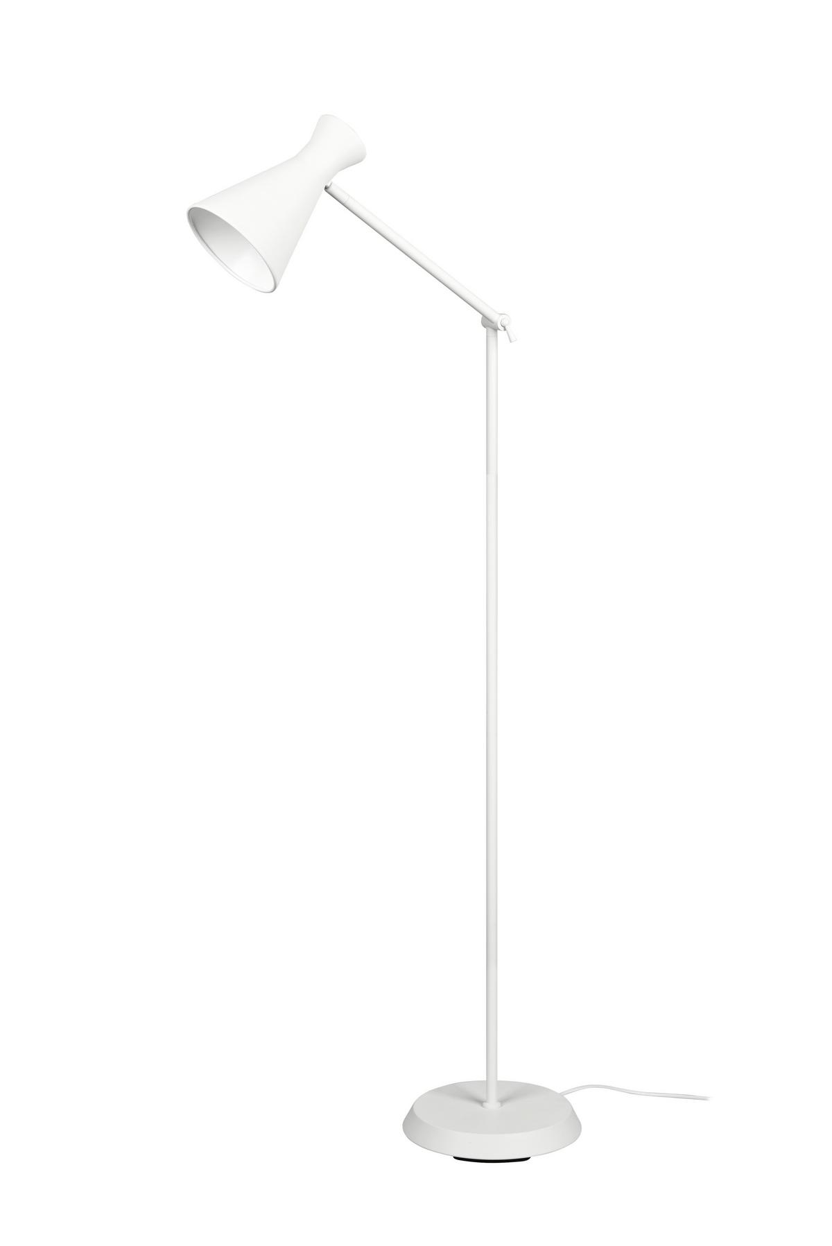 Stehleuchte R40781031 Enzo - Weiß, KONVENTIONELL, Metall (48,8/25/150cm)