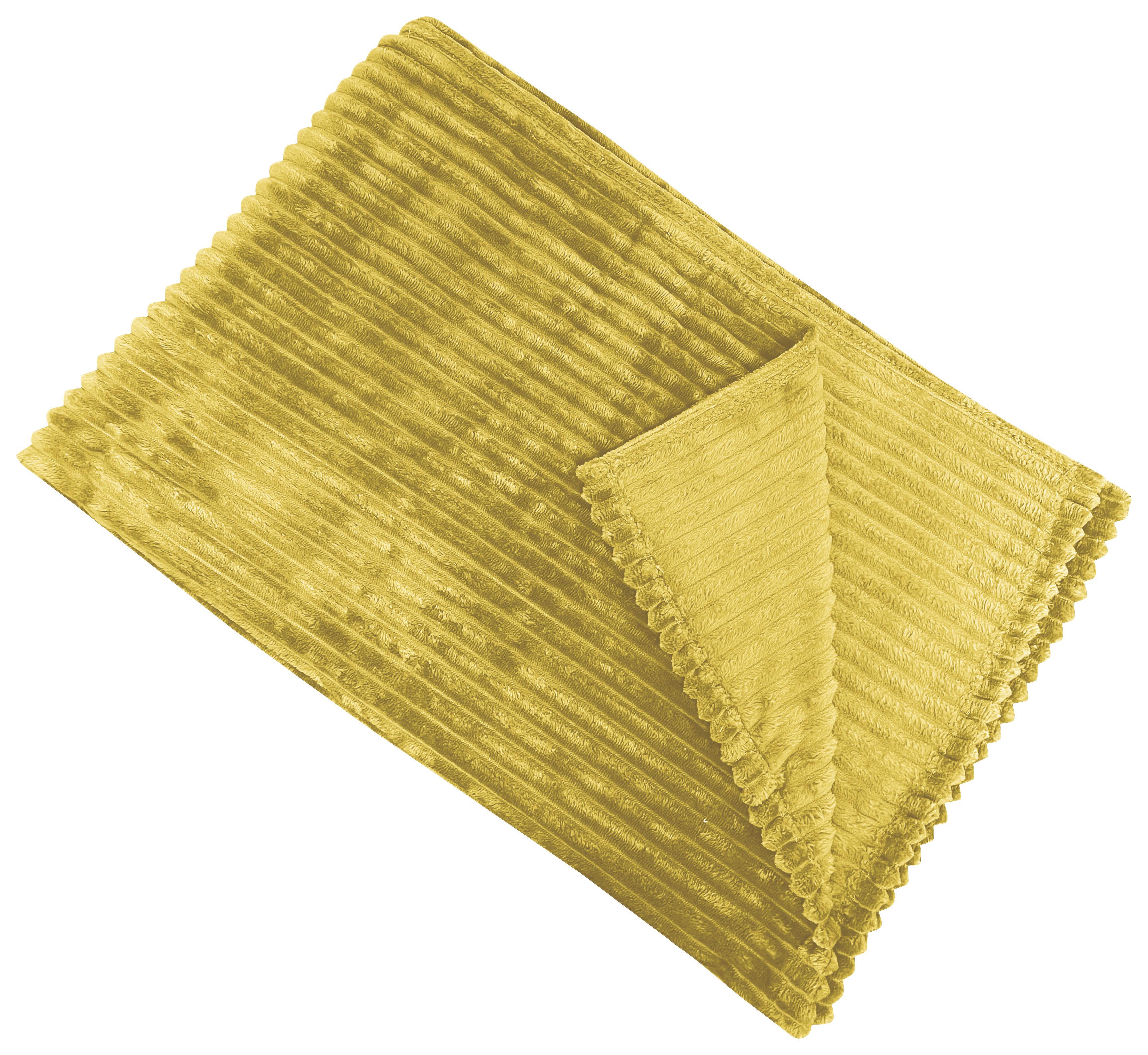 Kuscheldecke Sina Honigfarben 150x200 Cm