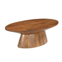 Couchtisch Naturfarben B: 130 cm - Naturfarben, Design, Holz (130/68/41cm) - MID.YOU