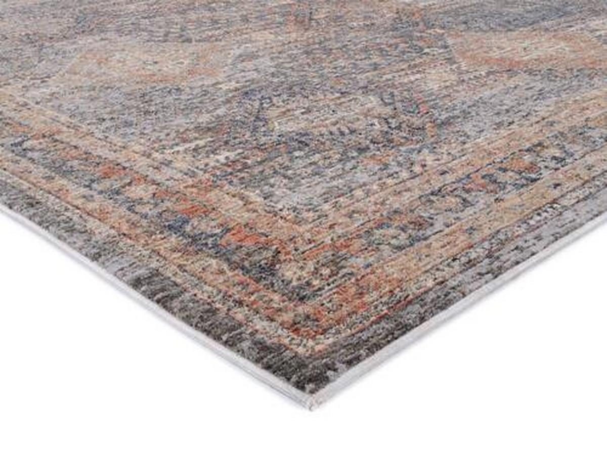 Webteppich Grau Trojes 160x230 cm - Grau, Design, Textil (160/230cm) - Novel