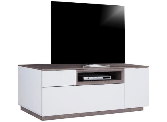 TV-Element Nagos - Eichefarben/Weiß, MODERN, Holzwerkstoff (165/52,8/49,4cm) TV-Element Nagos - Eichefarben/Weiß, MODERN, Holzwerkstoff (165/52,8/49,4cm)
