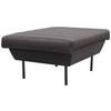 Hocker Looks Ix - Anthrazit/Schwarz, Design, Textil (70/45/70cm) - LOOKS by W.Joop