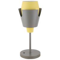 TISCHLEUCHTE 50501150 FALUN - Gelb/Grau, Design, Metall (20/20/54cm)